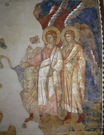 Begegnung Abrahams mit den drei Engeln od S. Francesco