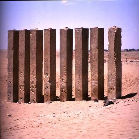 Remains of the Temple of Awwam, built c.400 BC od Sabean School