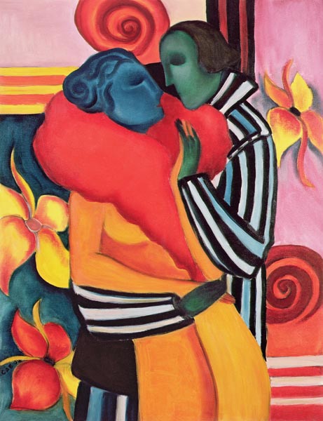 The Lovers, 2006 (oil on canvas)  od Sabina  Nedelcheva-Williams