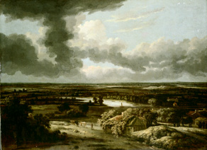 Dutch landscape. od Salomon Koninck