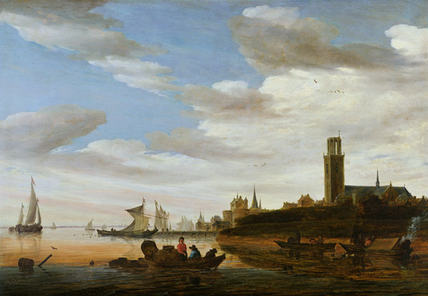 Haarlem od Salomon van Ruisdael or Ruysdael