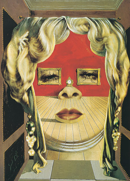 Il volto di Mae West - (SD-44) od Salvador Dali