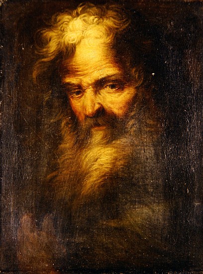 Bearded prophet od Salvator Rosa