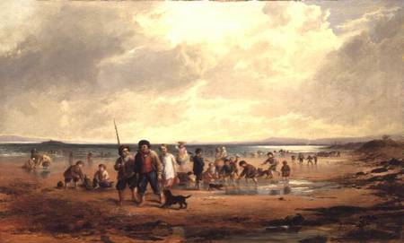 Children Playing on a Beach od Samuel Bough