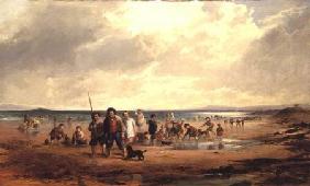 Children Playing on a Beach