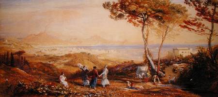 The Bay of Naples od Samuel Palmer
