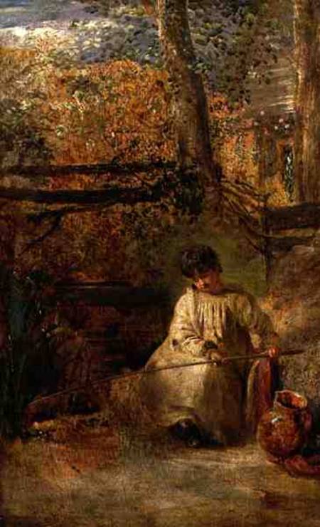 The Young Angler od Samuel Palmer