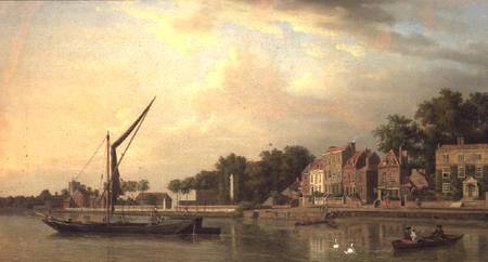 The Thames at Twickenham od Samuel Scott