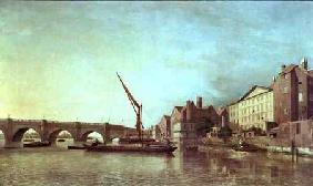 Westminster Bridge in 1747