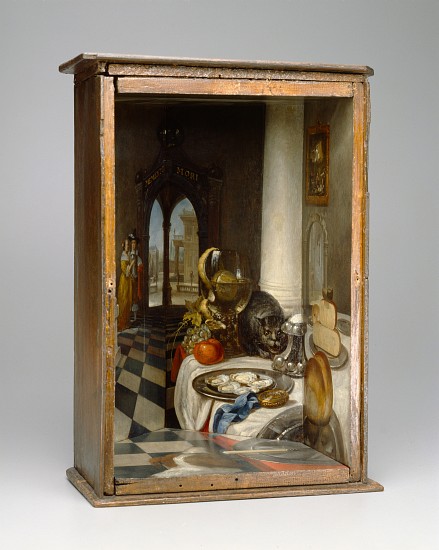 Perspective Box of a Dutch Interior od Samuel van Hoogstraten