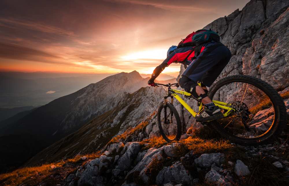 Golden hour high alpine ride od Sandi Bertoncelj
