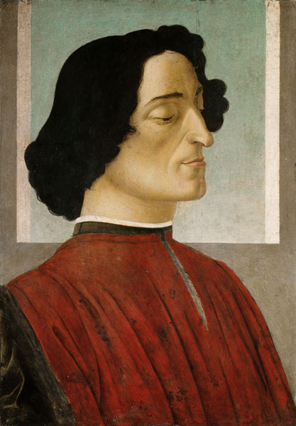 Portrait of the Giuliano de ' Medici od Sandro Botticelli
