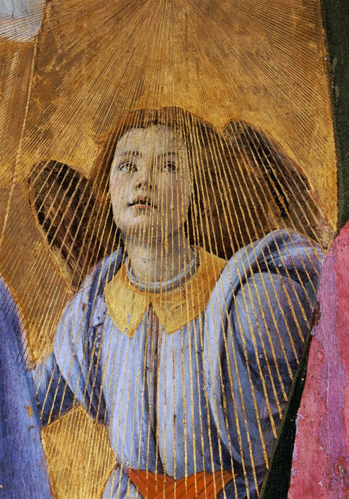 Angel, from the 'Coronation of the Virgin' od Sandro Botticelli