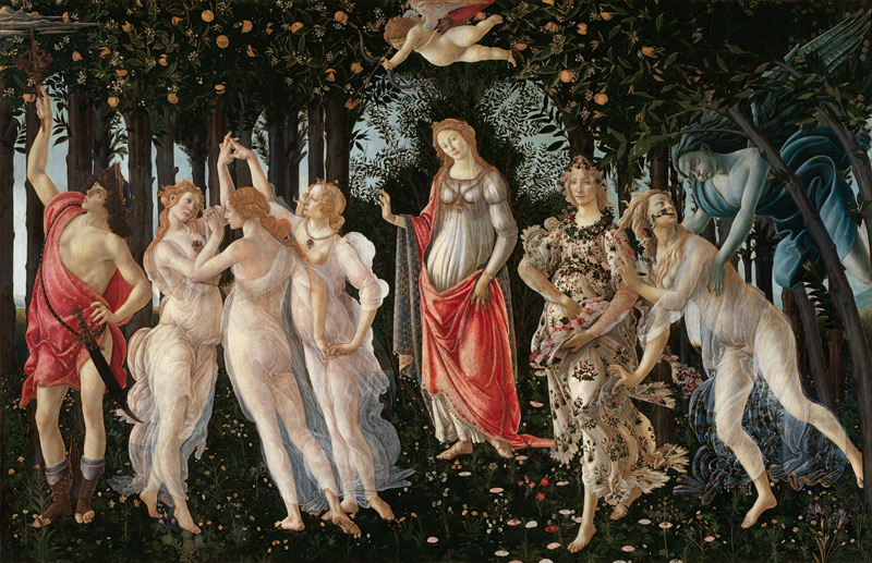 The spring od Sandro Botticelli