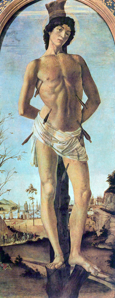 Saint Sebastian od Sandro Botticelli
