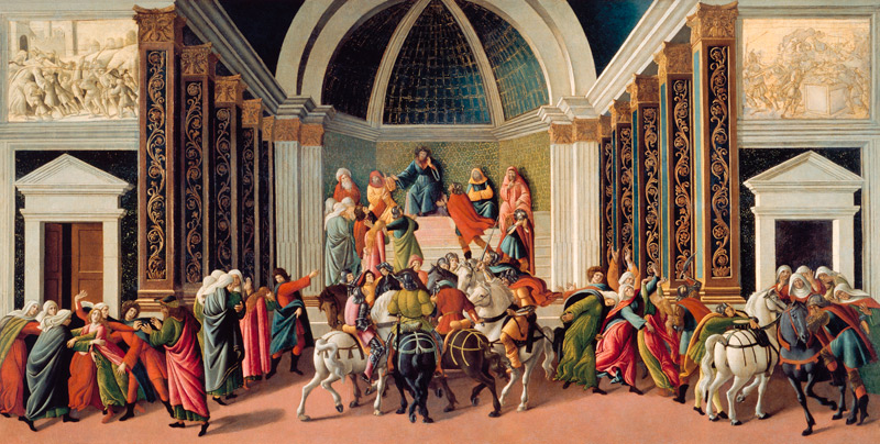 The Story of Virginia od Sandro Botticelli