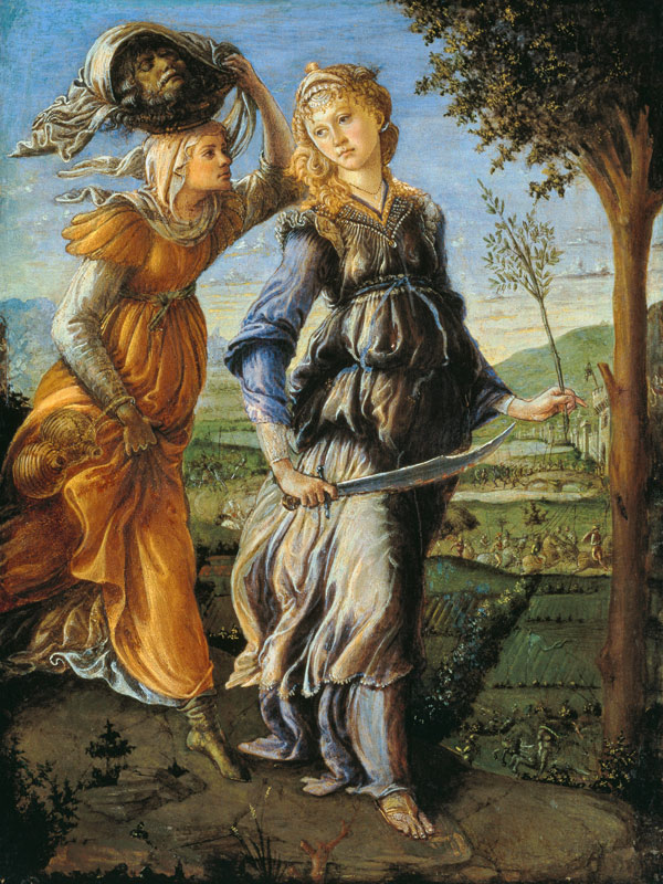 Return of Judith to Bethulia od Sandro Botticelli