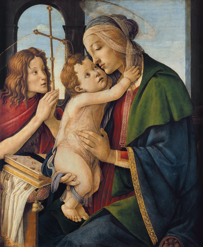 Madonna with child od Sandro Botticelli