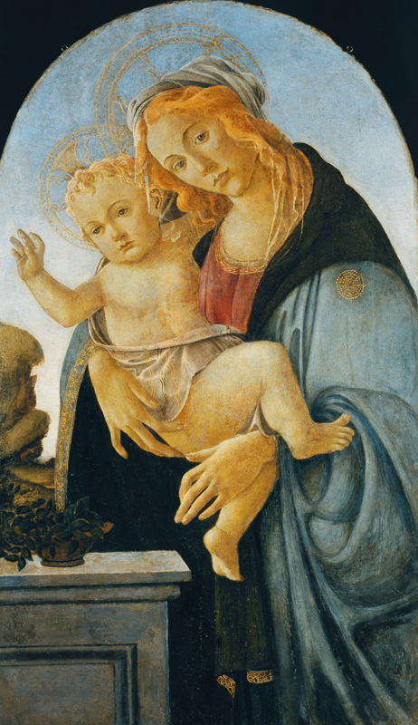 Madonna mit dem Jesuskind. od Sandro Botticelli