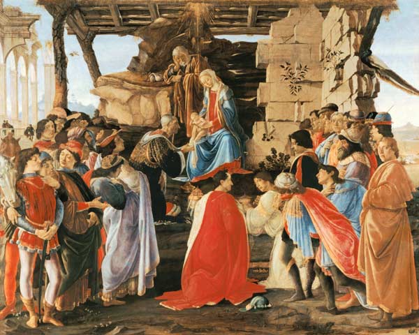 Adoration of Kings / Botticelli od Sandro Botticelli