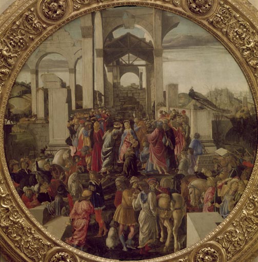 Die Anbetung der Koenige od Sandro Botticelli