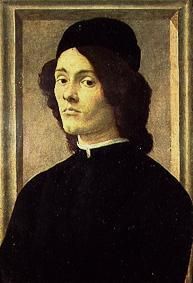 Portrait of a young man. od Sandro Botticelli