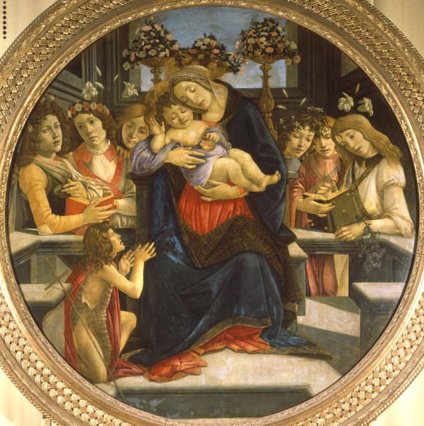 Botticelli / Madonna and Child / c.1490 od Sandro Botticelli