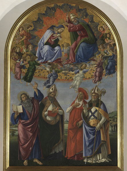 Botticelli, Krönung Mariä od Sandro Botticelli