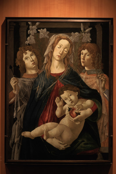 Botticelli-Werkstatt, Maria mit Kind od Sandro Botticelli