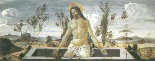 Christ as a pain man od Sandro Botticelli