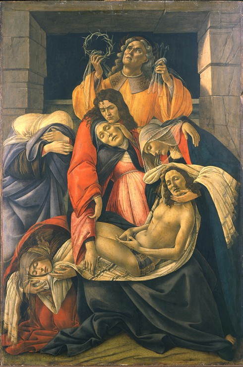 The Lamentation over the Dead Christ od Sandro Botticelli