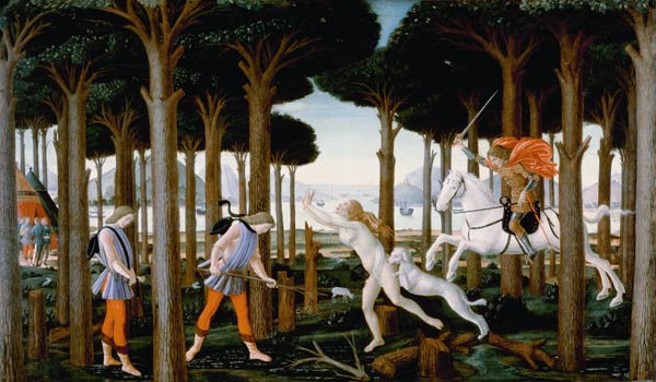 Story of Nastagio I od Sandro Botticelli