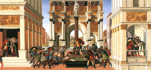 History of the Lucrezia od Sandro Botticelli
