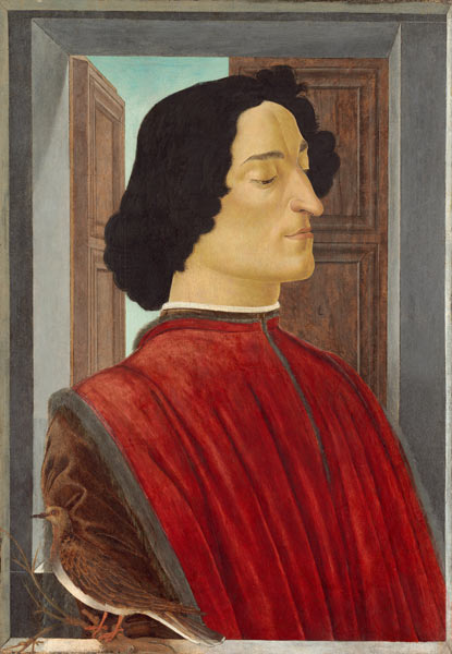 Portrait of Giuliano de' Medici (1453–1478) od Sandro Botticelli
