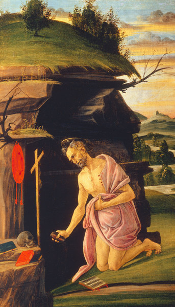 St. Jerome in the desert od Sandro Botticelli