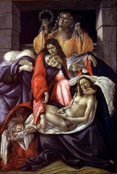 Lamentation over the Dead Christ od Sandro Botticelli