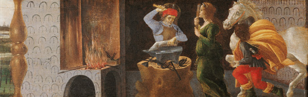 Wonder of the sacred Eligius od Sandro Botticelli