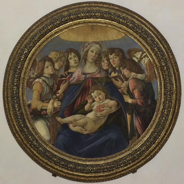 Madonna with Pomegranate / Botticelli od Sandro Botticelli