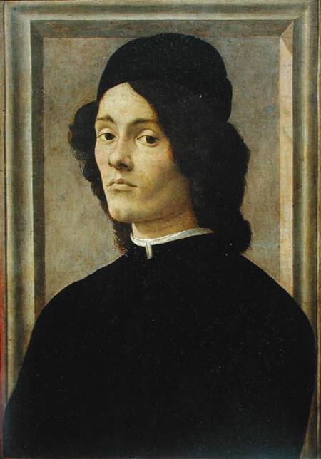 Portrait of a Man od Sandro Botticelli