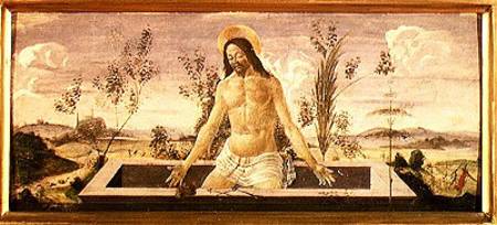 Predella panel depicting the Resurrection, from the St. Barnabas Altarpiece od Sandro Botticelli