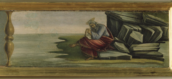 S.Botticelli, Johannes auf Patmos od Sandro Botticelli