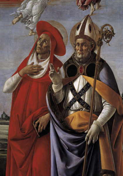 S.Botticelli, St Jerome and St Eligius od Sandro Botticelli
