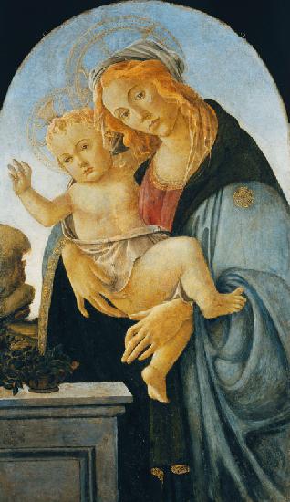 Madonna mit dem Jesuskind.
