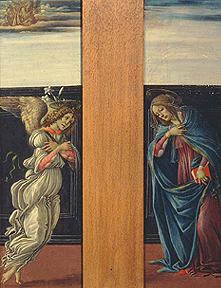 Die Verkündigung Mariae od Sandro Botticelli