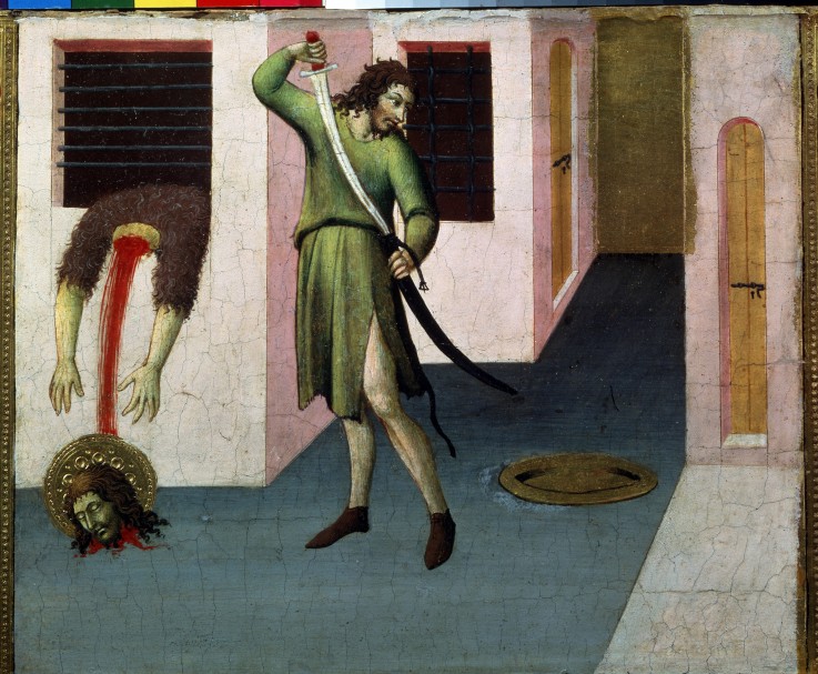 The Beheading of Saint John the Baptist od Sano di Pietro