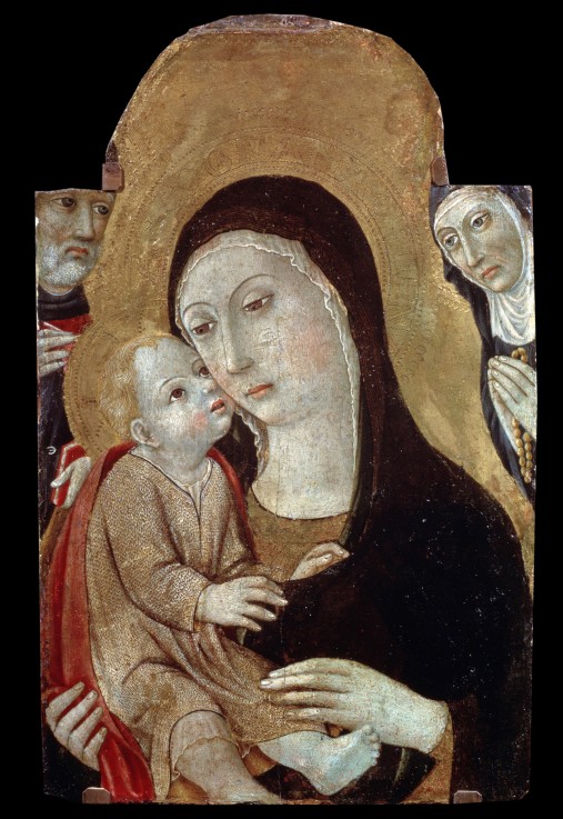 The Virgin and Child with Saints od Sano di Pietro
