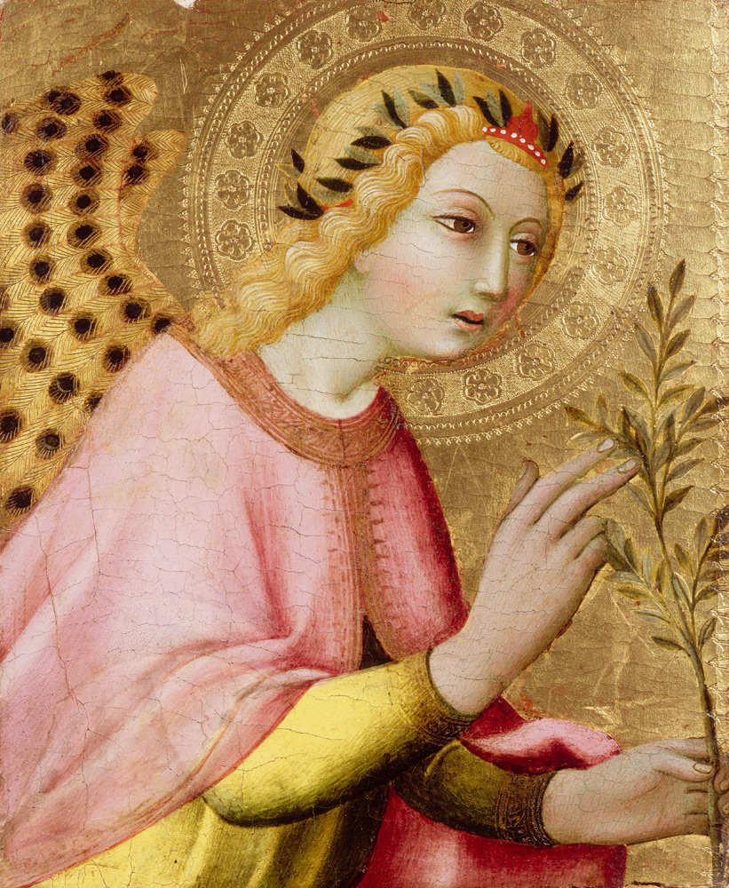  Anděl Zvěstování od Sano di Pietro
