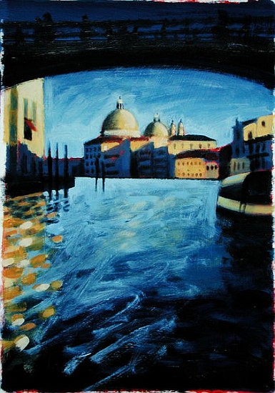 Accademia (oil on card)  od Sara  Hayward