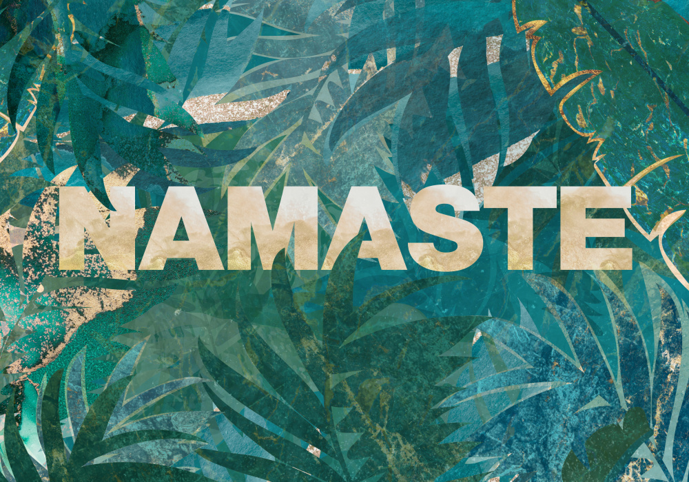 Namaste Jungle od Sarah Manovski