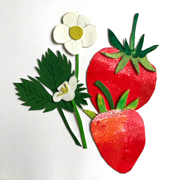 Strawberries od Sarah Thompson-Engels